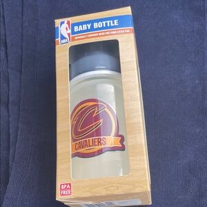 NBA Cavaliers Baby Bottle with Team Logo